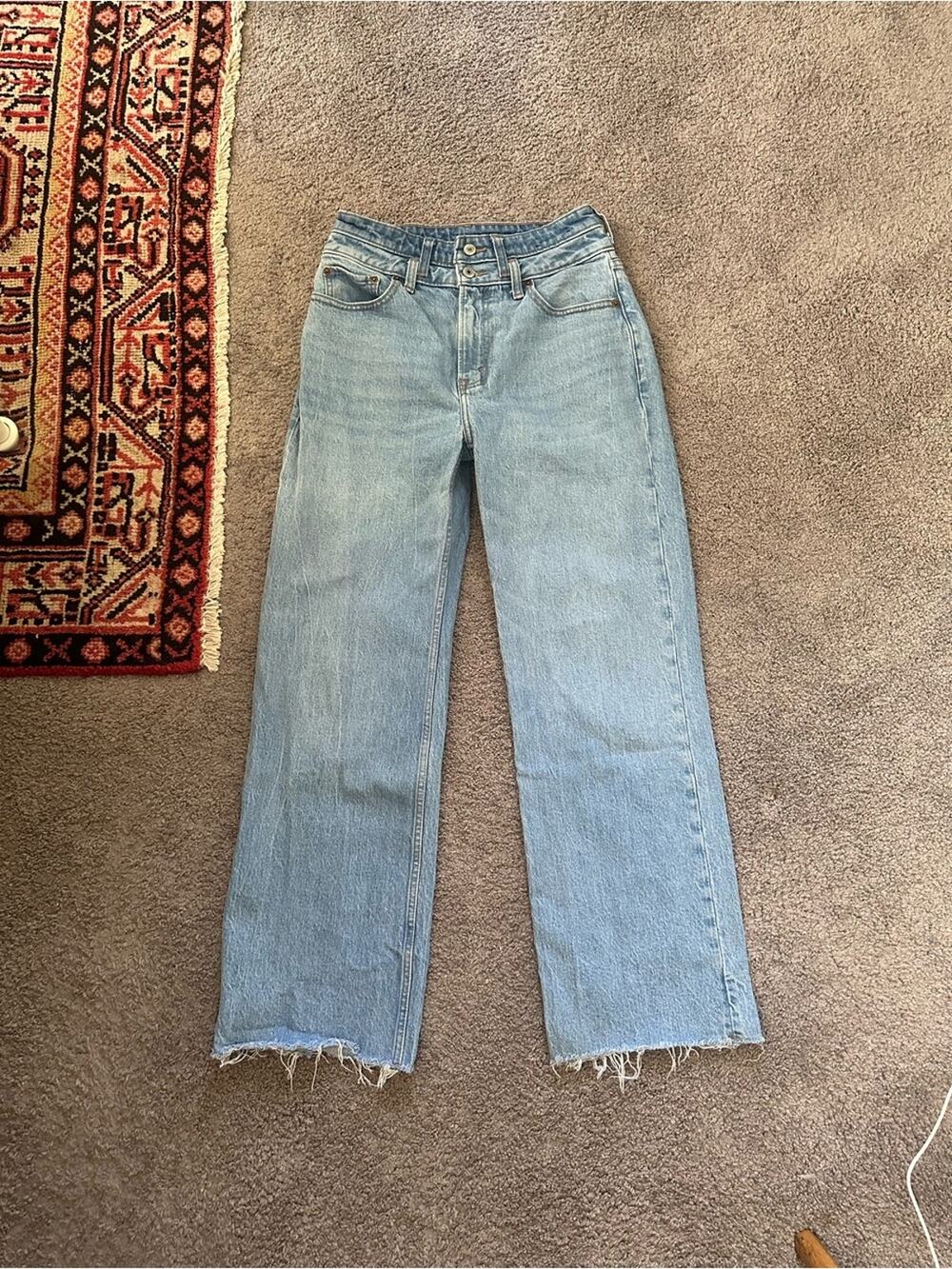 Abercrombie 90s Relaxed High Rise Jeans